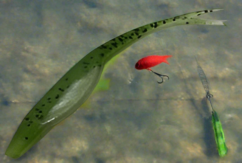 Grand Fluke Soft Lure 125 mm - 7.4 g (River and Lake) (Copy)