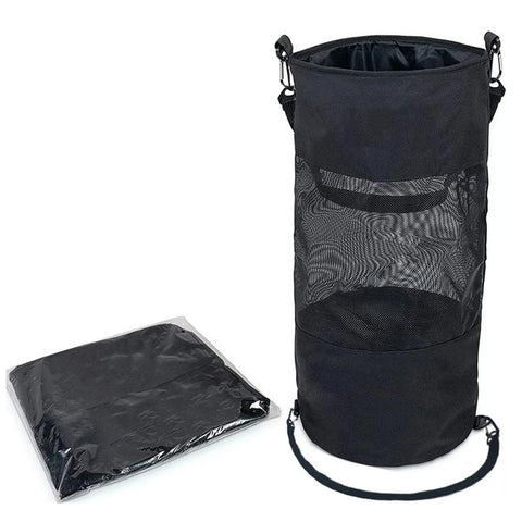 Portable trash container