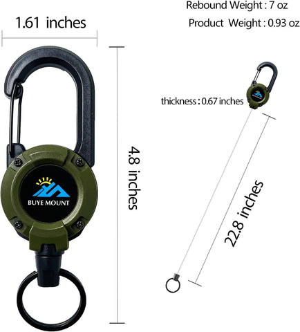 Telescopic multifunctional keychain