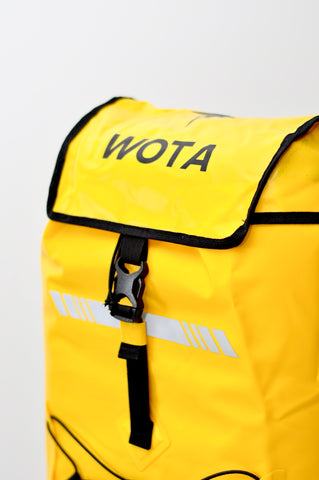 30 Liter Adventure Yellow Bagpack - Water resistant