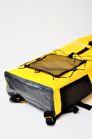 30 Liter Adventure Yellow Bagpack - Water resistant