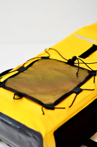 30 Liter Adventure Yellow Bagpack - Water resistant