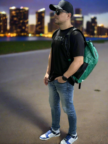 Glow City Fit T-Shirt- Black (Life Style)