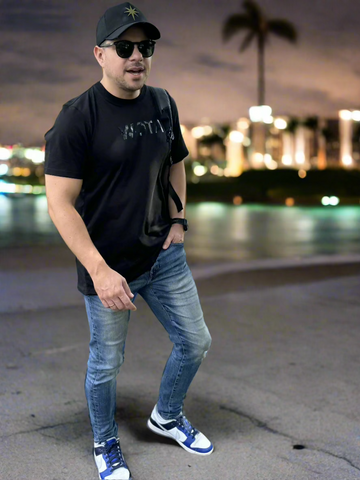 Glow City Fit T-Shirt- Black (Life Style)