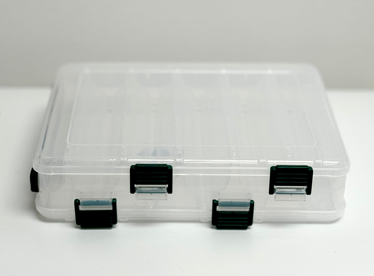 HOOK PP10 Plastic Box Double with 10 Compartments (2 sizes)